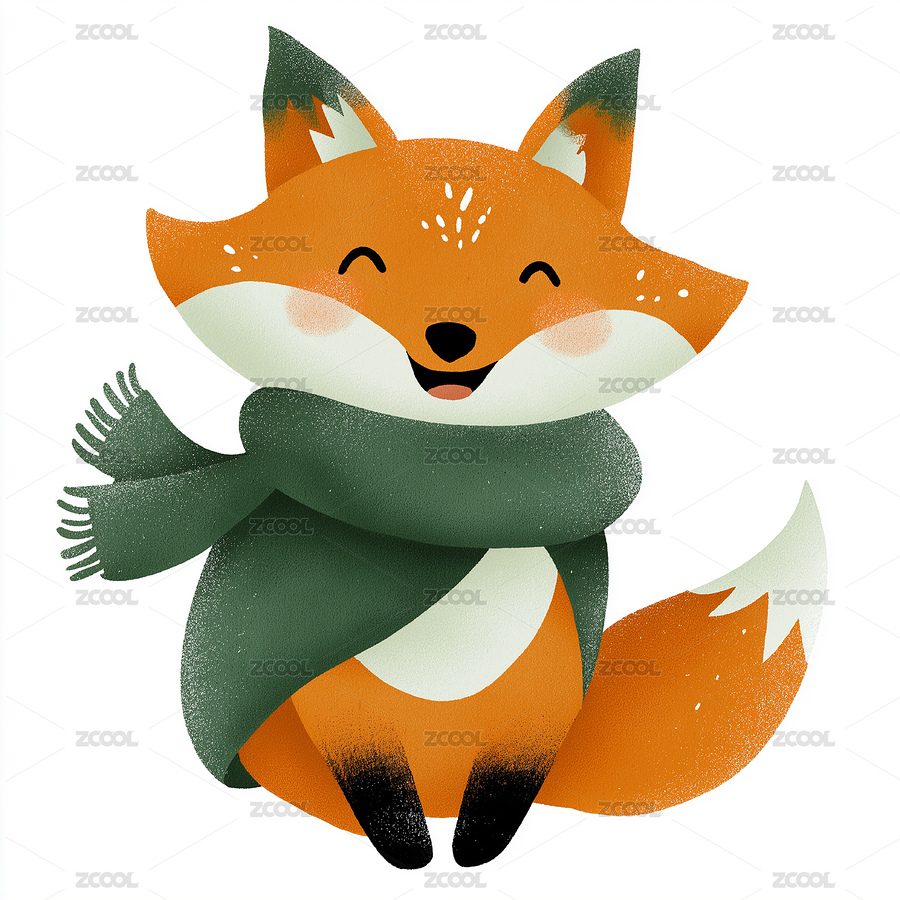 治愈系冬日狐貍角色插畫設(shè)計(jì)素材（主預(yù)覽-10805451） - 未分類 - 站酷設(shè)計(jì)師創(chuàng)研造意原創(chuàng)素材 - 站酷ZCOOL