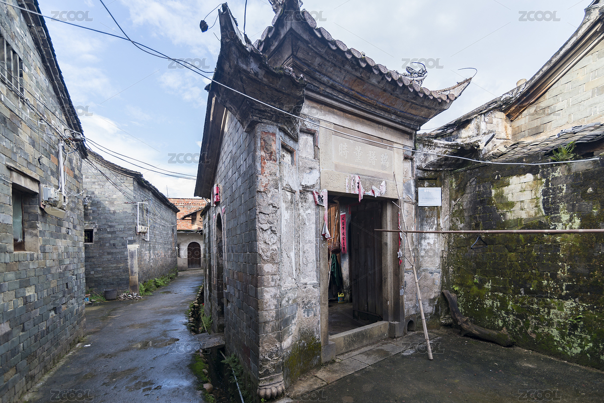 芷溪一處路邊的青磚古民居，中國(guó)連城（主預(yù)覽-5793237） - 未分類 - 站酷設(shè)計(jì)師只取一瓢原創(chuàng)素材 - 站酷ZCOOL