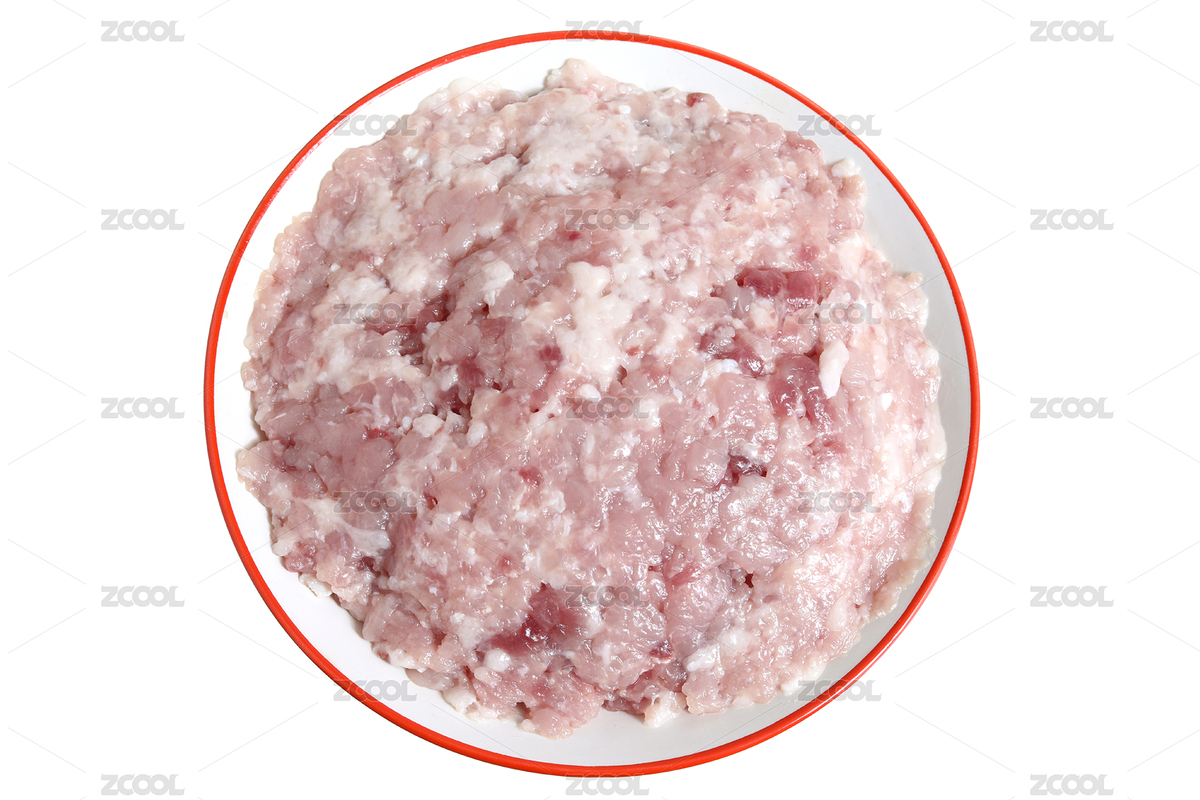 一盤子新鮮食材豬肉餡餃子餡特寫的白底圖（主預(yù)覽-11030176） - 未分類 - 站酷設(shè)計師Luo_菁原創(chuàng)素材 - 站酷ZCOOL