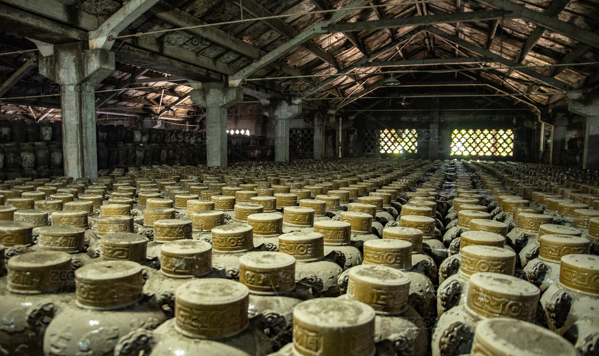 浙江紹興古越龍山酒庫酒窖內(nèi)景（主預(yù)覽-8831264） - 未分類 - 站酷設(shè)計師昨夜的潮汐原創(chuàng)素材 - 站酷ZCOOL