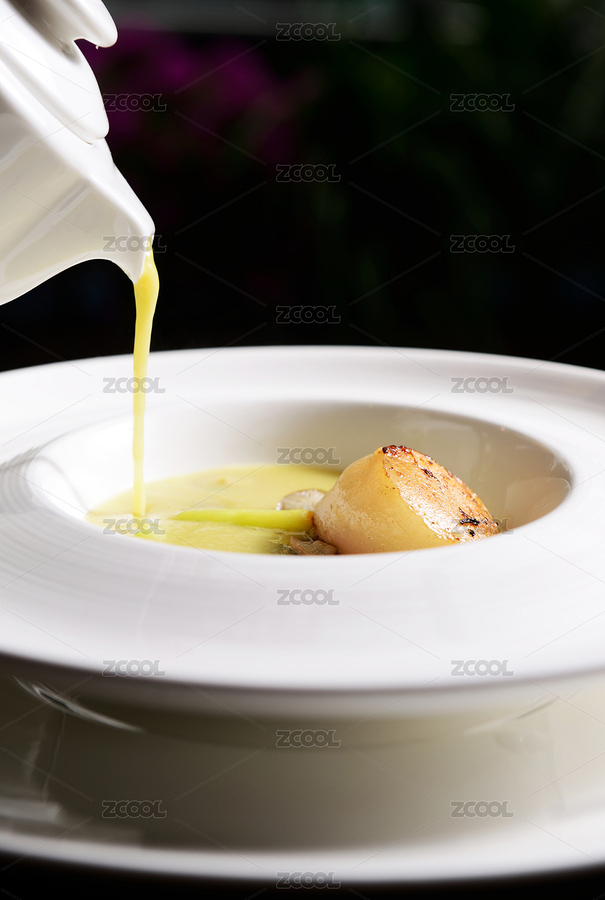 帶子海鮮湯（主預(yù)覽-4398214） - 未分類 - 站酷設(shè)計師老魚美食原創(chuàng)素材 - 站酷ZCOOL