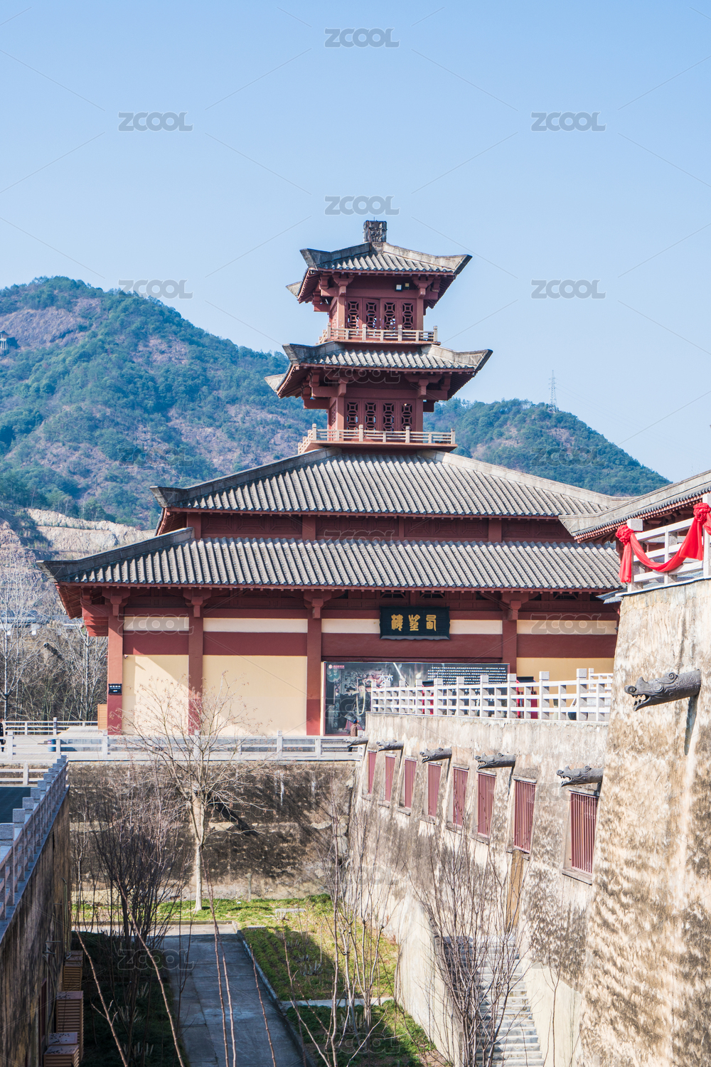 横店影视城秦王宫景区