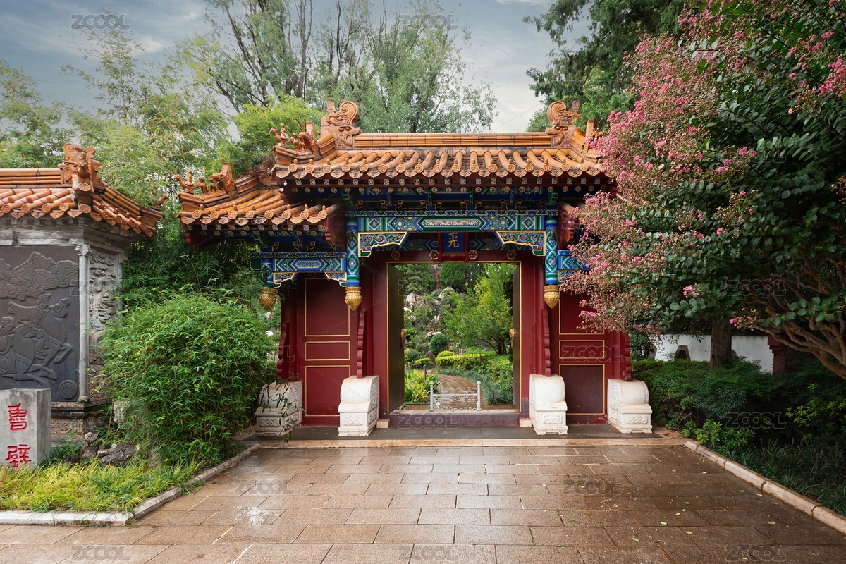 云南昆明世界园艺博览园山东齐鲁园（主预览-4351647） - 未分类 - 站酷设计师原野三月原创素材 - 站酷ZCOOL