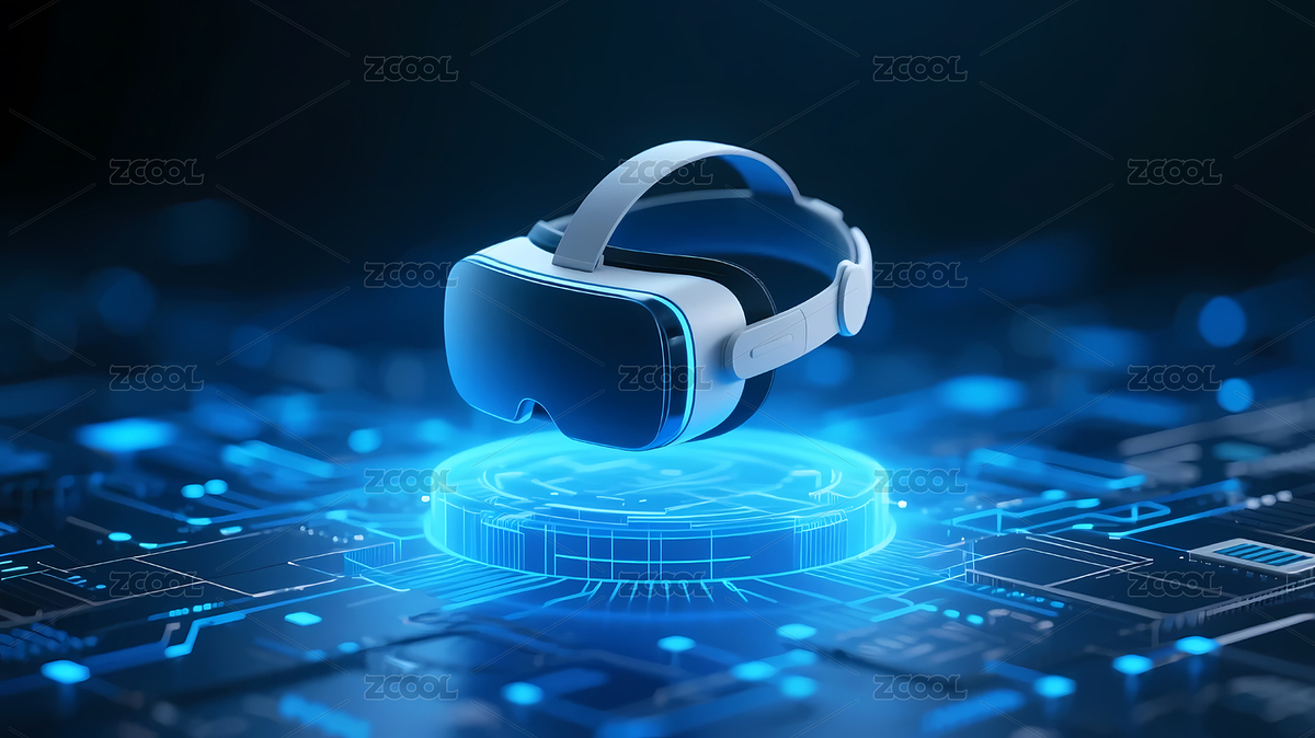 白色VR頭戴未來(lái)科技（主預(yù)覽-10229191） - 未分類 - 站酷設(shè)計(jì)師燃影館原創(chuàng)素材 - 站酷ZCOOL