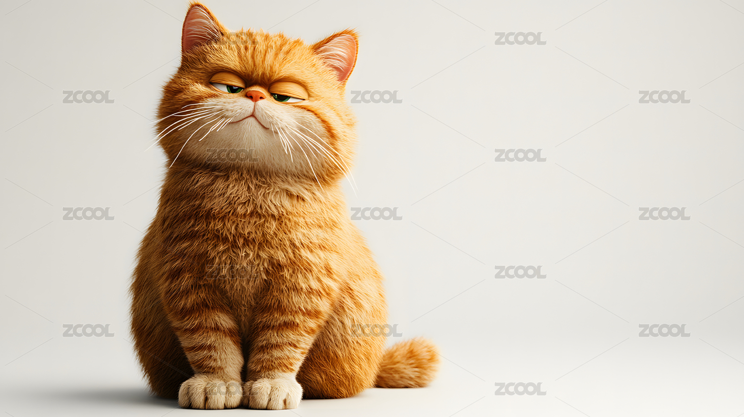 一只小猫的特写