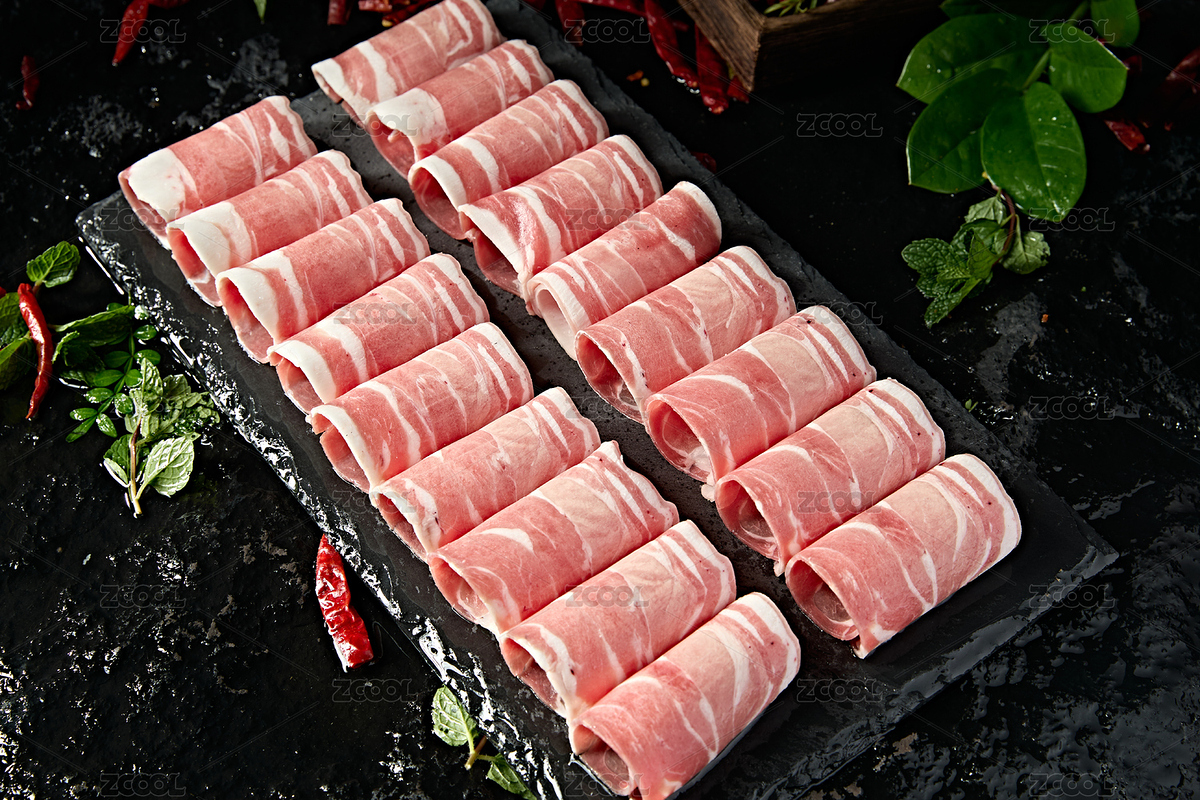 內(nèi)蒙草原羔羊肉卷切片（主預覽-12697709） - 未分類 - 站酷設(shè)計師藍太陽TNT原創(chuàng)素材 - 站酷ZCOOL