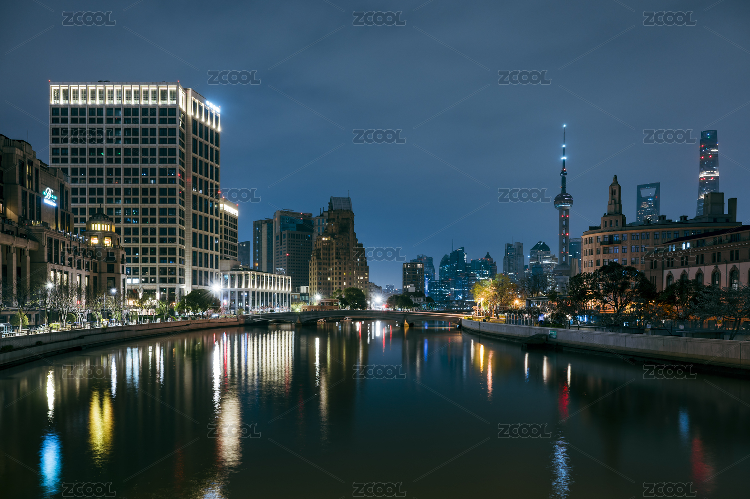上海夜景风光摄影