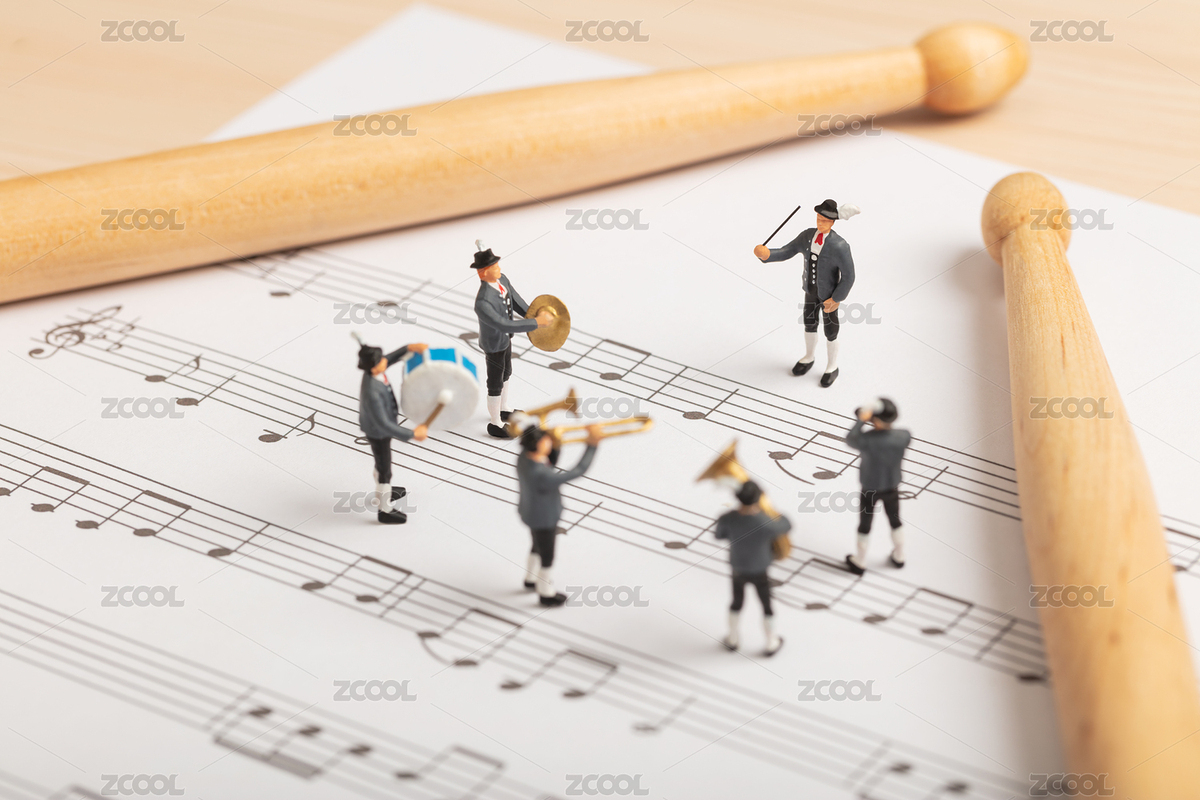 微縮創(chuàng)意音符音樂交響樂演奏表演指揮棒（主預(yù)覽-6743812） - 未分類 - 站酷設(shè)計(jì)師黑白湊原創(chuàng)素材 - 站酷ZCOOL