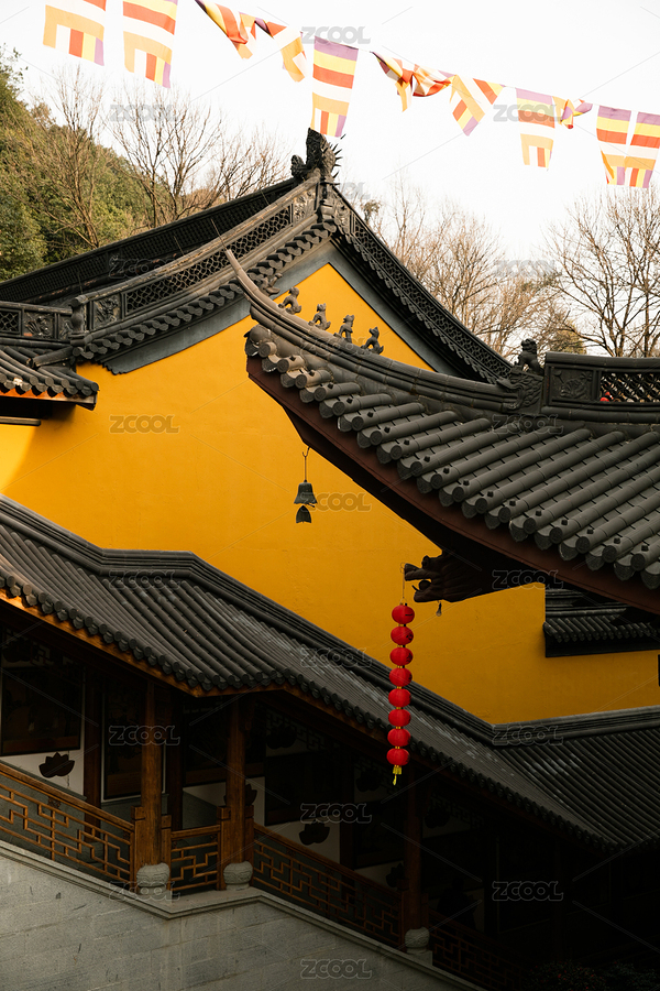 靈隱寺青瓦黃墻建筑局部特寫（主預(yù)覽-2860138） - 未分類 - 站酷設(shè)計(jì)師今天喝咖啡了嗎原創(chuàng)素材 - 站酷ZCOOL