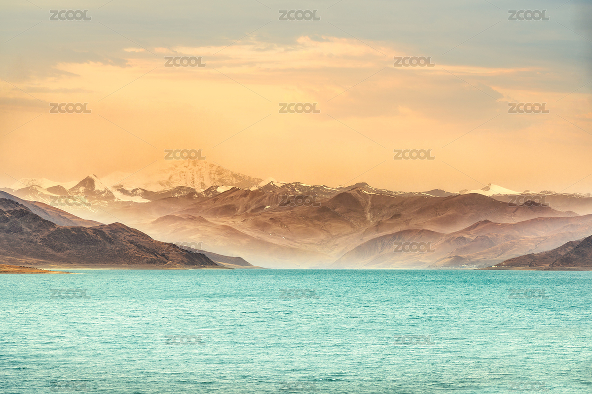 中國西藏羊卓雍錯(cuò)和寧金抗沙峰落日風(fēng)光（主預(yù)覽-3458927） - 未分類 - 站酷設(shè)計(jì)師yuanbo83原創(chuàng)素材 - 站酷ZCOOL