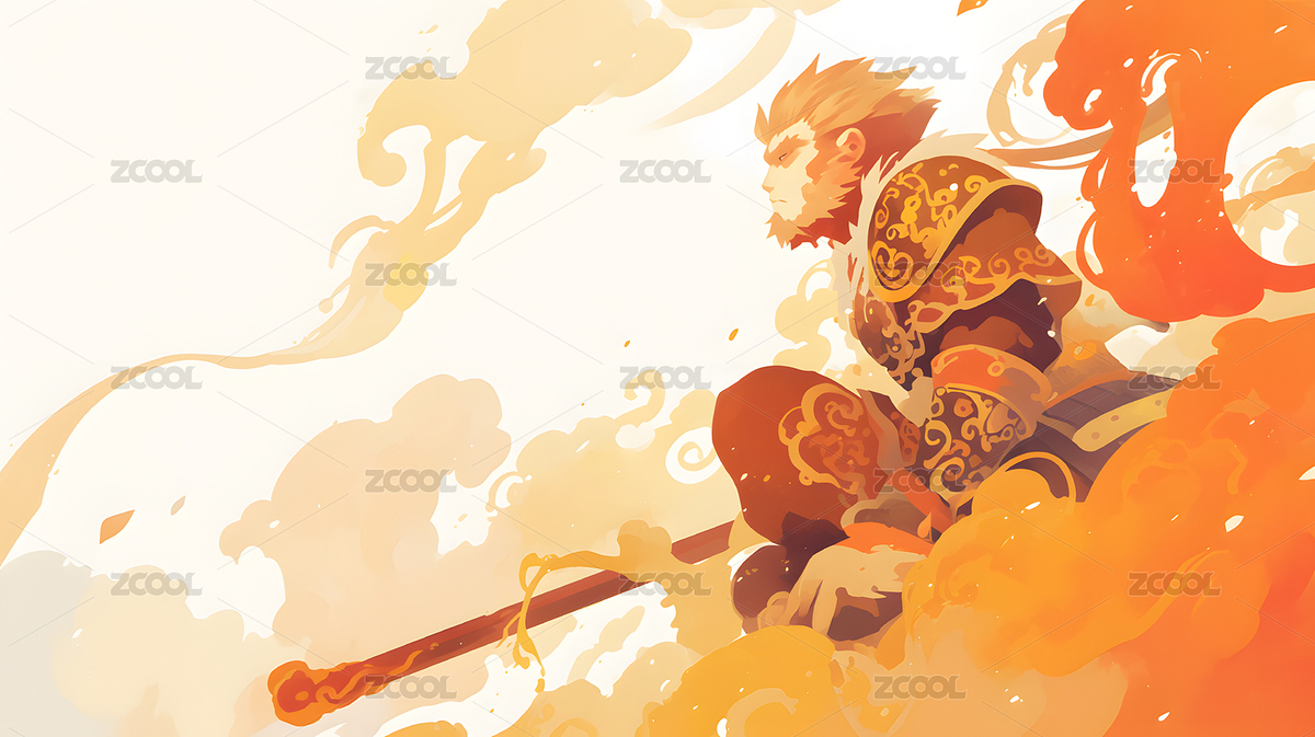 孫悟空卡通插畫（主預(yù)覽-1749671） - 未分類 - 站酷設(shè)計(jì)師山影集原創(chuàng)素材 - 站酷ZCOOL