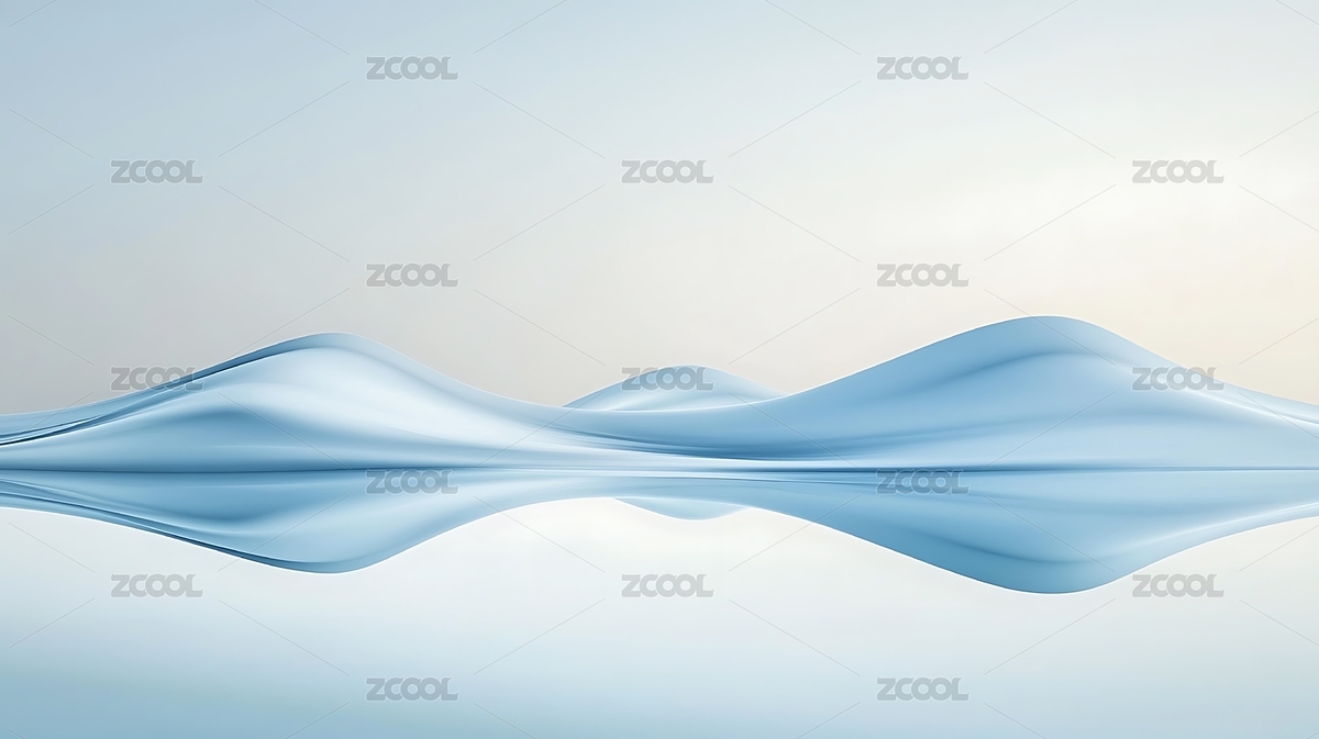 藍色絲綢波浪（主預覽-9444379） - 未分類 - 站酷設計師之之也也原創(chuàng)素材 - 站酷ZCOOL