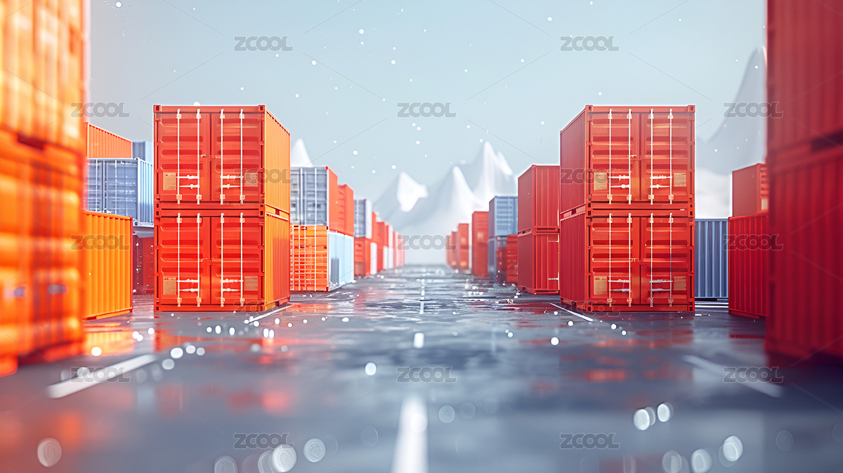 港口集装箱C4D模型（主预览-8715369） - 未分类 - 站酷设计师EunoiaDiary-Luke原创素材 - 站酷ZCOOL