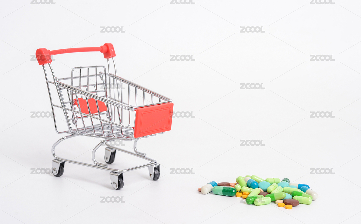 购物手推车和药物（主预览-7817800） - 未分类 - 站酷设计师老yuan原创素材 - 站酷ZCOOL