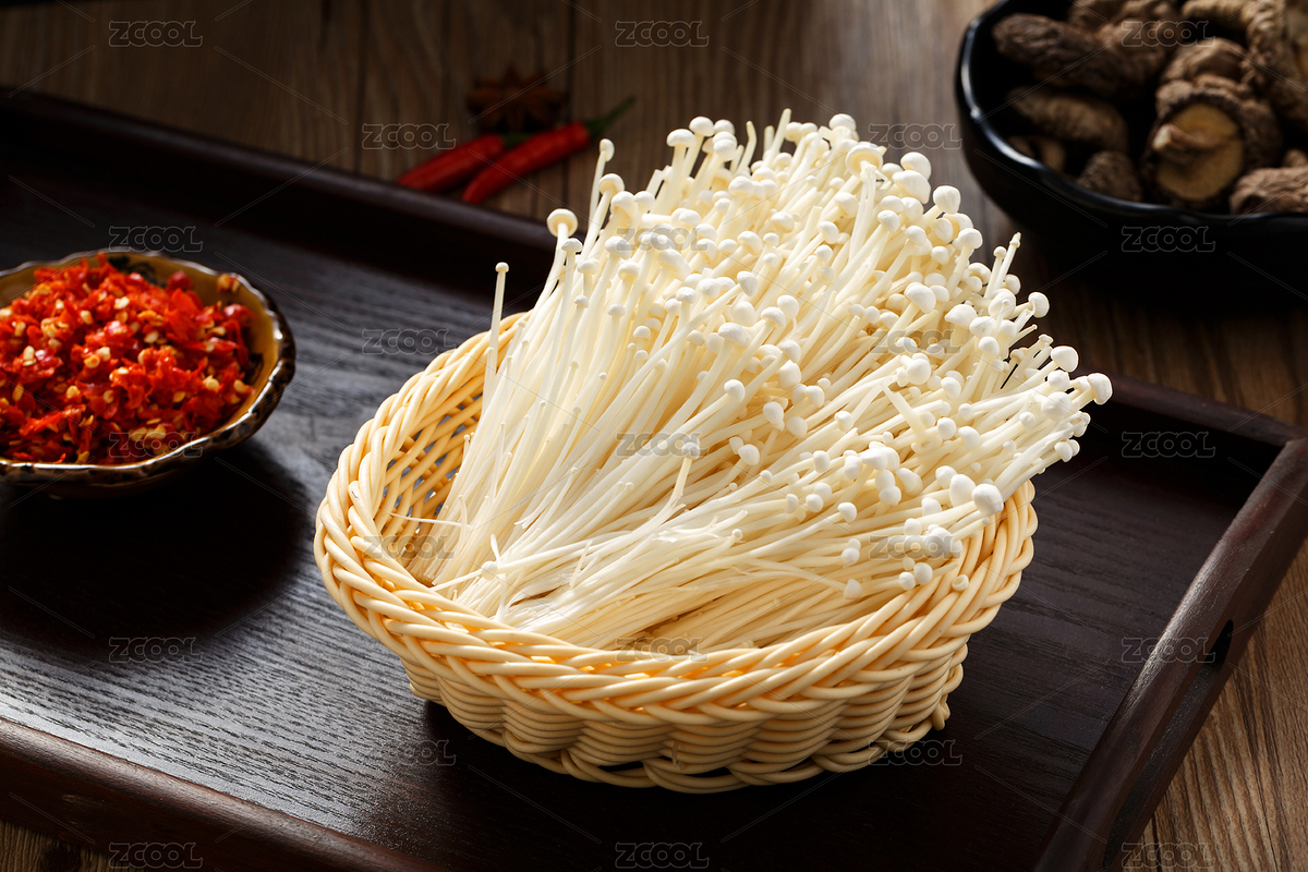 放在托盤里的一小筐金針菇（主預(yù)覽-3591370） - 未分類 - 站酷設(shè)計(jì)師lilyhello原創(chuàng)素材 - 站酷ZCOOL