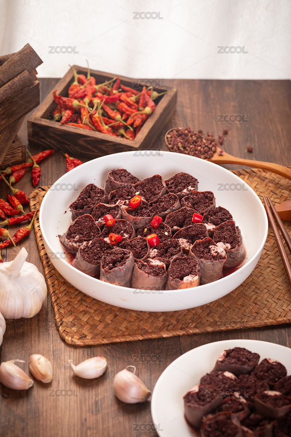 切好盛在白盘子中的传统特色美食血肠（主预览-7879520） - 未分类 - 站酷设计师铁棍山药芝麻片原创素材 - 站酷ZCOOL