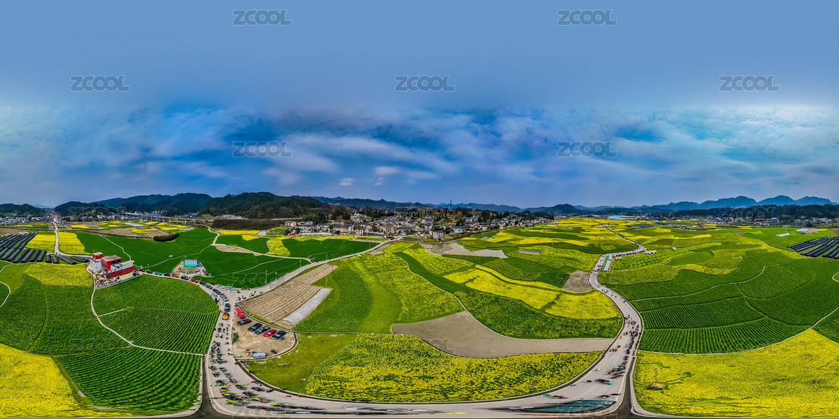 中國遵義市720度全景紅花崗區(qū)油菜花田園（主預覽-11994697） - 未分類 - 站酷設計師贊贊尼原創(chuàng)素材 - 站酷ZCOOL