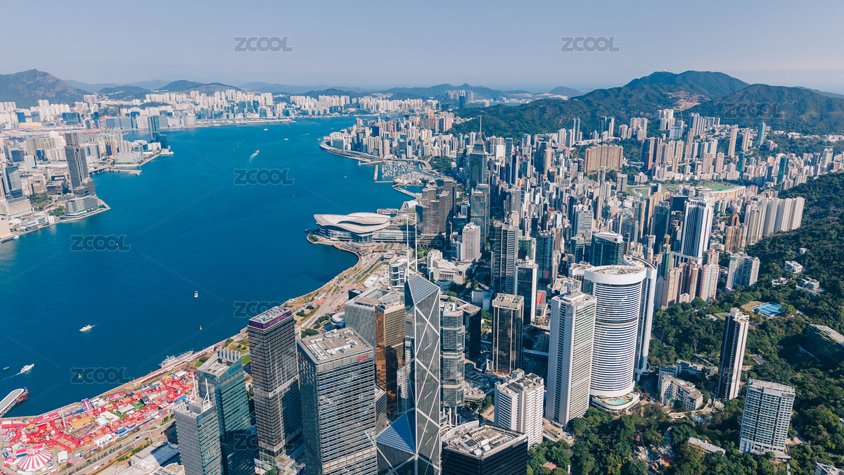 航拍中國(guó)香港維多利亞港風(fēng)光（主預(yù)覽-9595099） - 未分類(lèi) - 站酷設(shè)計(jì)師PEACELILY原創(chuàng)素材 - 站酷ZCOOL