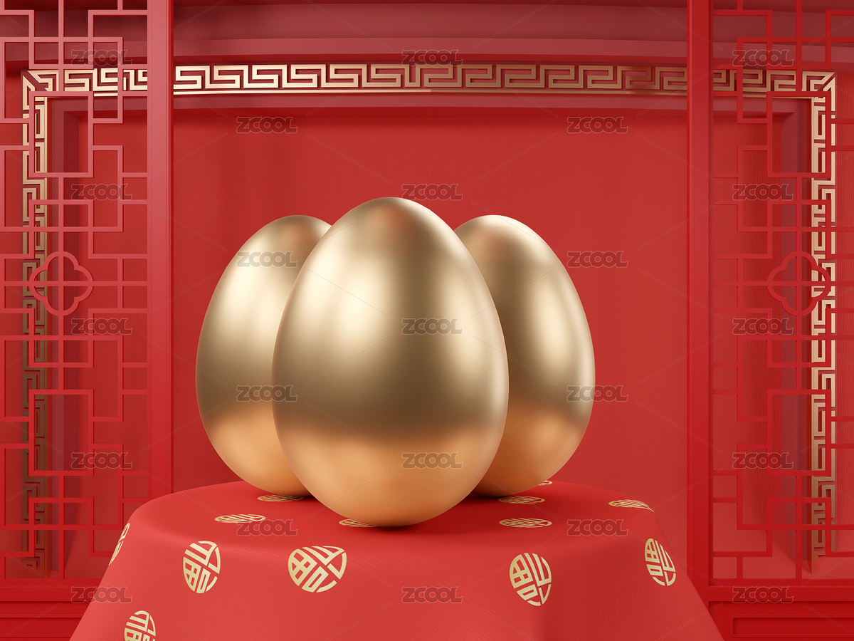 新年节日庆典抽奖砸金蛋（主预览-8558871） - 未分类 - 站酷设计师imve原创素材 - 站酷ZCOOL