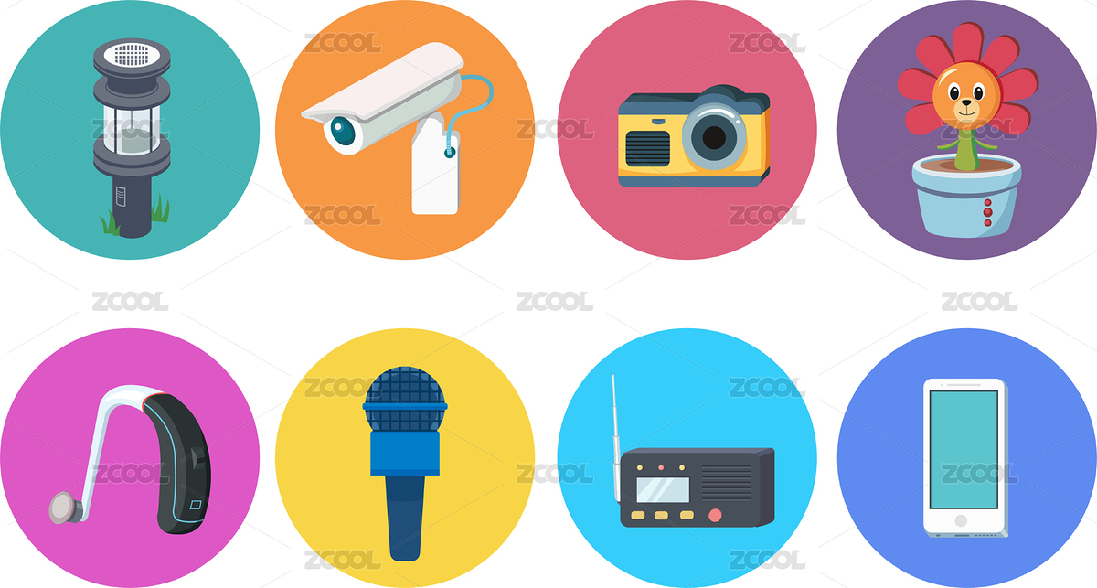 光控声控感应科技工具（主预览-8281028） - 未分类 - 站酷设计师eletooth原创素材 - 站酷ZCOOL