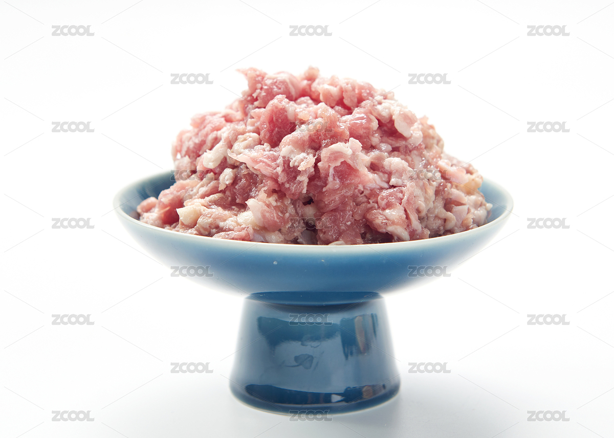 白色背景上擺放的豬肉餡（主預覽-6865632） - 未分類 - 站酷設(shè)計師密斯楊攝影原創(chuàng)素材 - 站酷ZCOOL