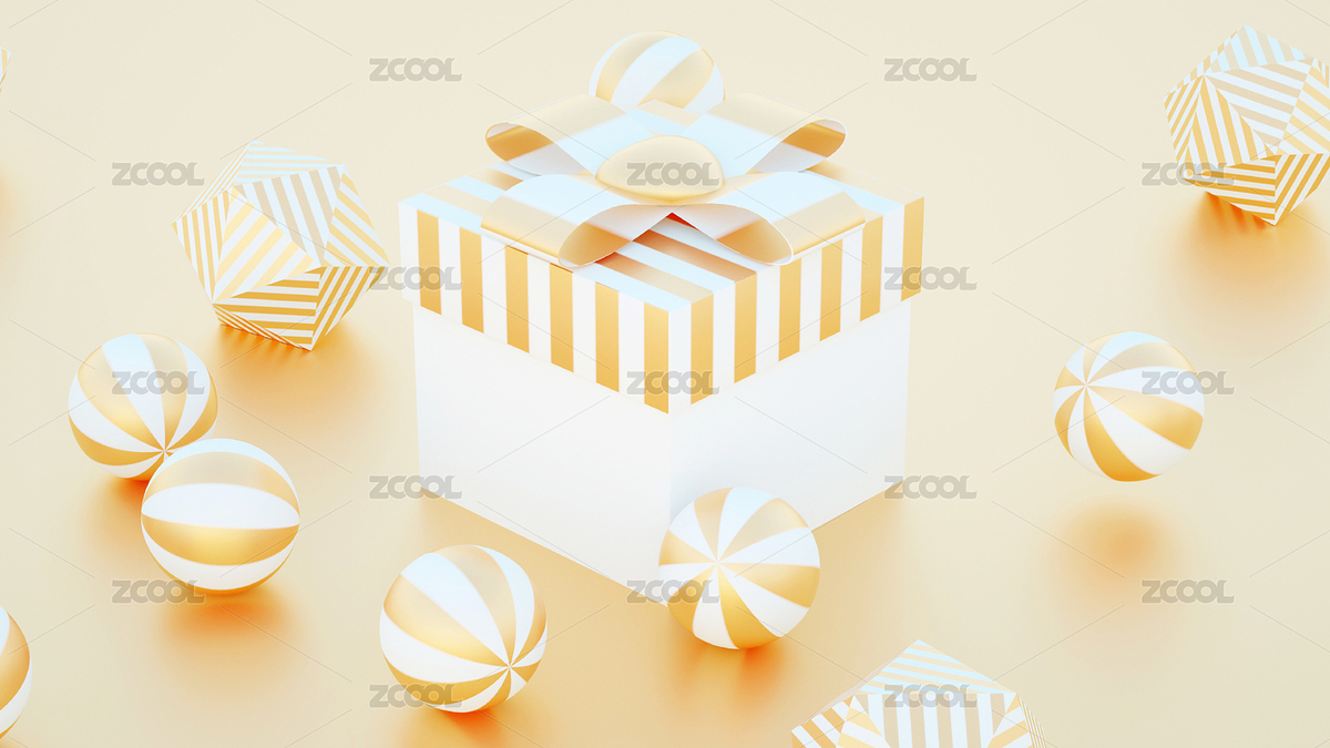 輕奢節(jié)日禮物場(chǎng)景（主預(yù)覽-7743990） - 未分類 - 站酷設(shè)計(jì)師WUWUDEFENSI原創(chuàng)素材 - 站酷ZCOOL