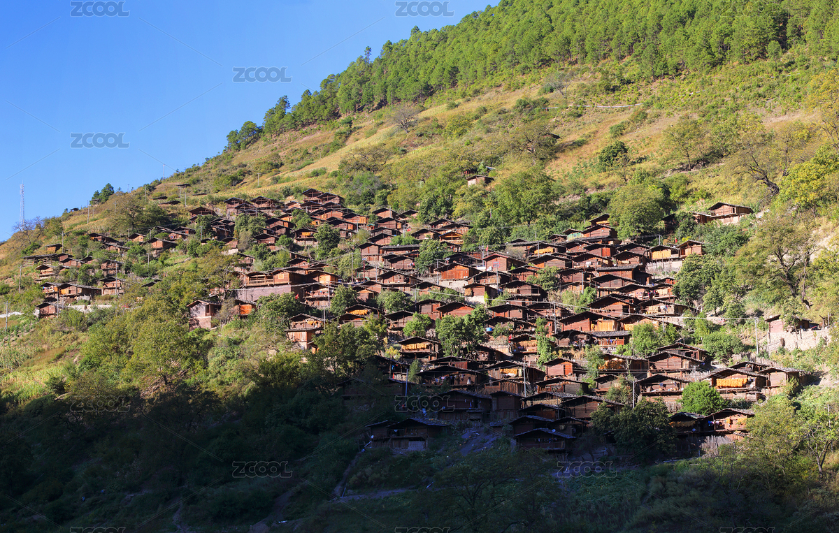 云南迪慶州維西縣的傈僳族同樂山寨（主預(yù)覽-8431947） - 未分類 - 站酷設(shè)計師西藏有毒原創(chuàng)素材 - 站酷ZCOOL