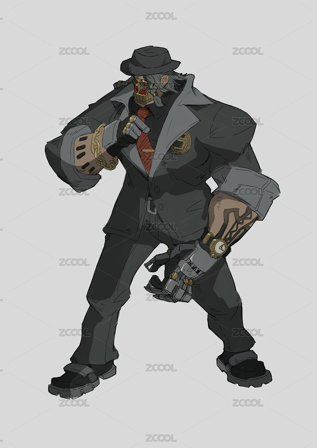 西裝黑幫（主預(yù)覽-8216862） - 未分類 - 站酷設(shè)計師楞小日原創(chuàng)素材 - 站酷ZCOOL