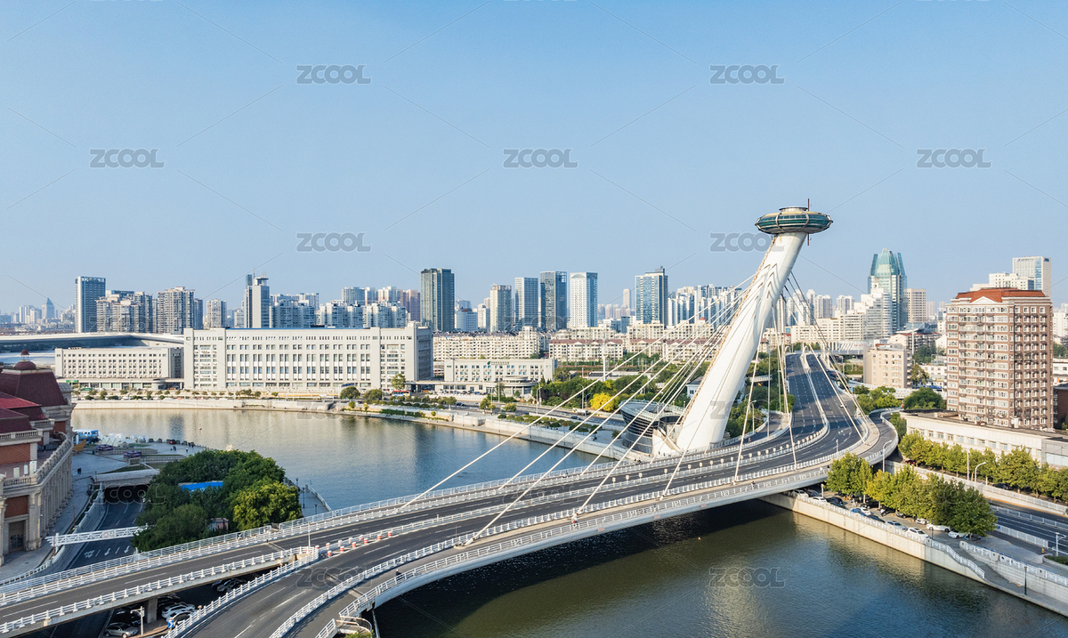 天津赤峰桥建筑航拍景观（主预览-7865301） - 未分类 - 站酷设计师西木叔叔原创素材 - 站酷ZCOOL