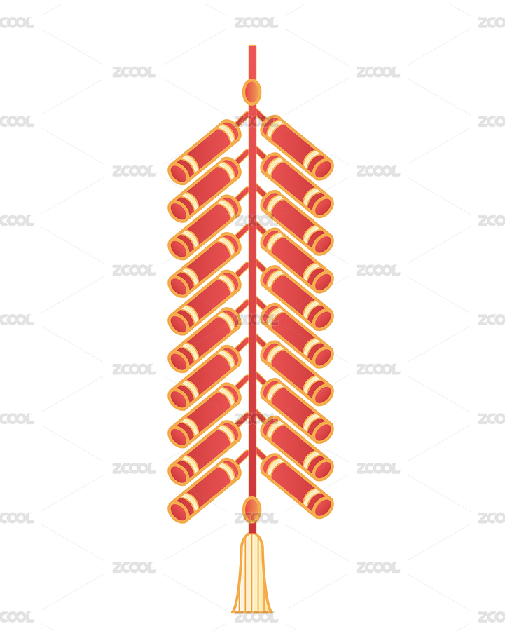 中国文化新年新春燃放鞭炮炮竹元素（主预览-1678468） - 未分类 - 站酷设计师果粒Life原创素材 - 站酷ZCOOL