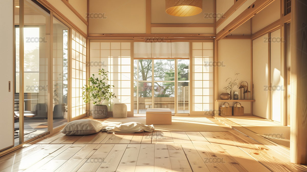 日式風格的室內(nèi)空間（主預覽-6518828） - 未分類 - 站酷設計師圓圓的坤坤原創(chuàng)素材 - 站酷ZCOOL