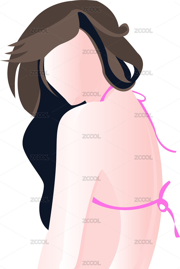 手繪卡通人物美背美體插畫（主預(yù)覽-5068363） - 未分類 - 站酷設(shè)計(jì)師安147123原創(chuàng)素材 - 站酷ZCOOL