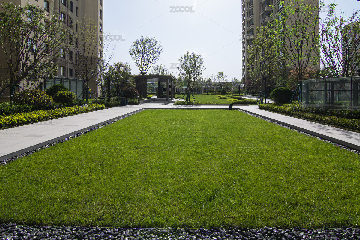 美麗的高端小區(qū)樓盤室外園林景觀（主預(yù)覽-8800820） - 未分類 - 站酷設(shè)計師Double515原創(chuàng)素材 - 站酷ZCOOL