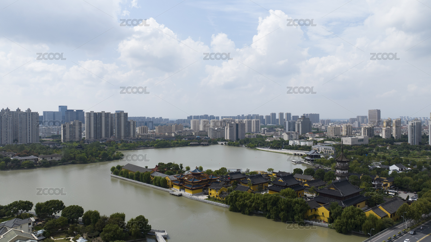 平湖东湖景区 报本禅寺