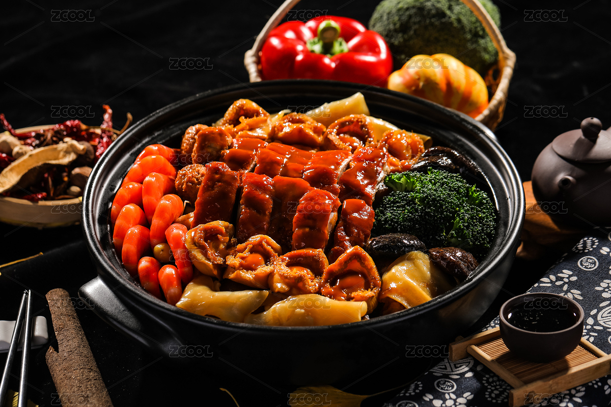 中式美食盆菜（主預覽-8694513） - 未分類 - 站酷設計師跨界攝影叔原創(chuàng)素材 - 站酷ZCOOL