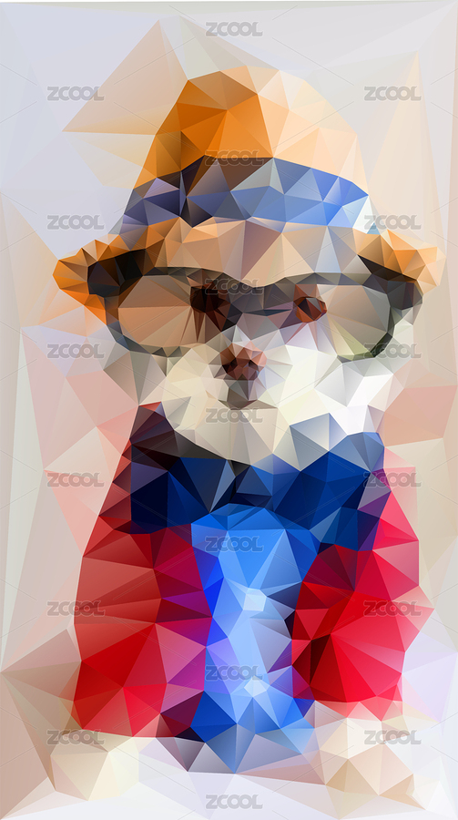 泰迪色塊拼圖（主預(yù)覽-5291385） - 未分類 - 站酷設(shè)計師我家的貓原創(chuàng)素材 - 站酷ZCOOL