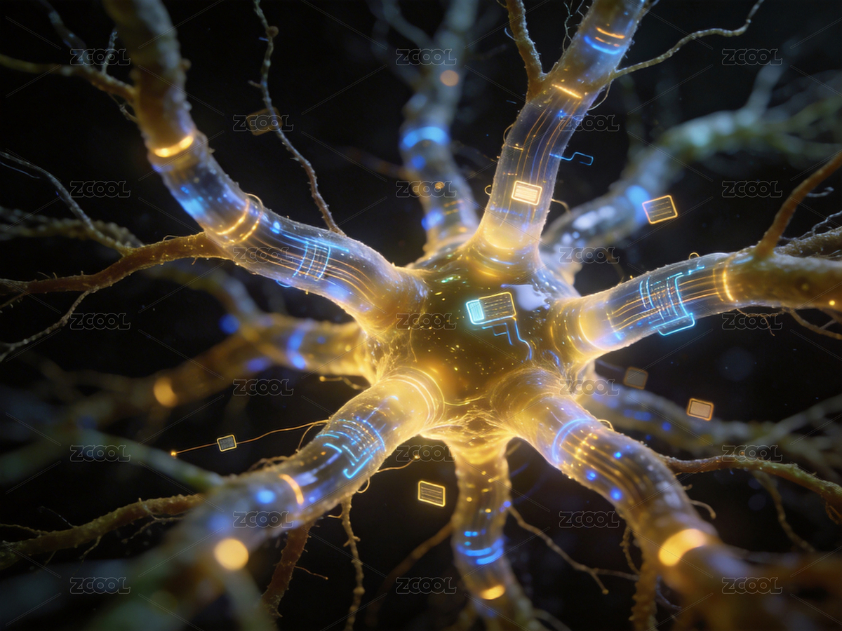 数字化根系生长的科技植物（主预览-12938449） - 未分类 - 站酷设计师21世纪难产设计师原创素材 - 站酷ZCOOL