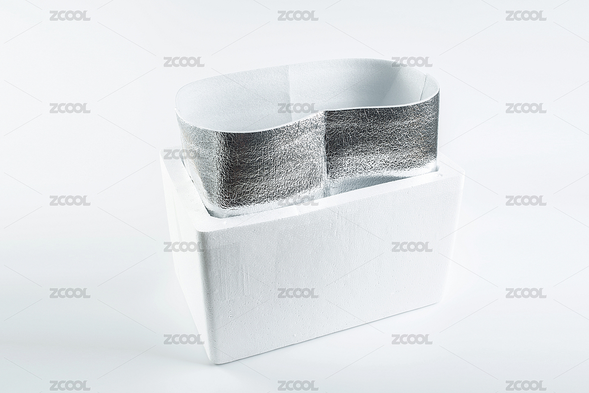 海鲜运输保温包装铝膜袋和泡沫箱在白背景上（主预览-7603481） - 未分类 - 站酷设计师风暴丽丽原创素材 - 站酷ZCOOL