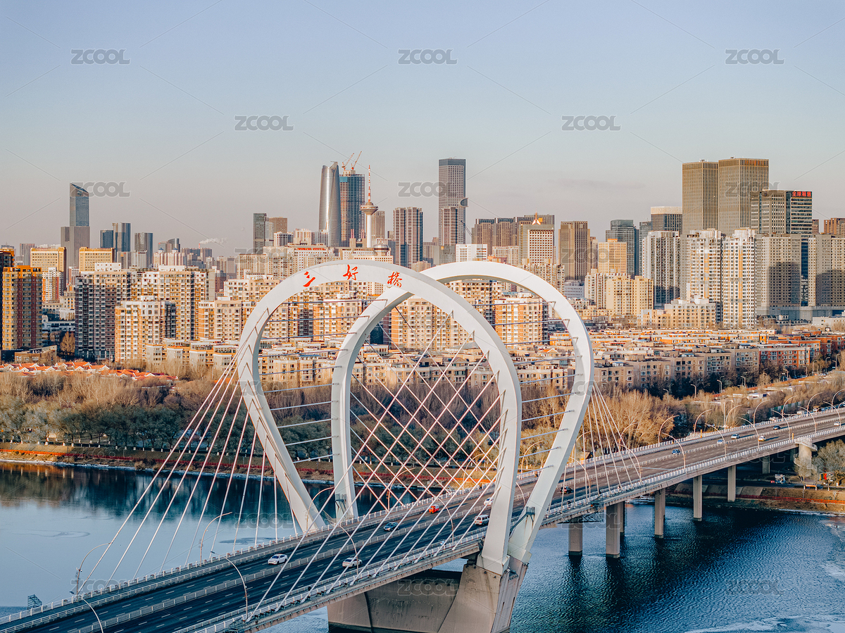 中国辽宁沈阳地标建筑三好桥城市天际线（主预览-4889608） - 未分类 - 站酷设计师孟祥和GRIMXH原创素材 - 站酷ZCOOL