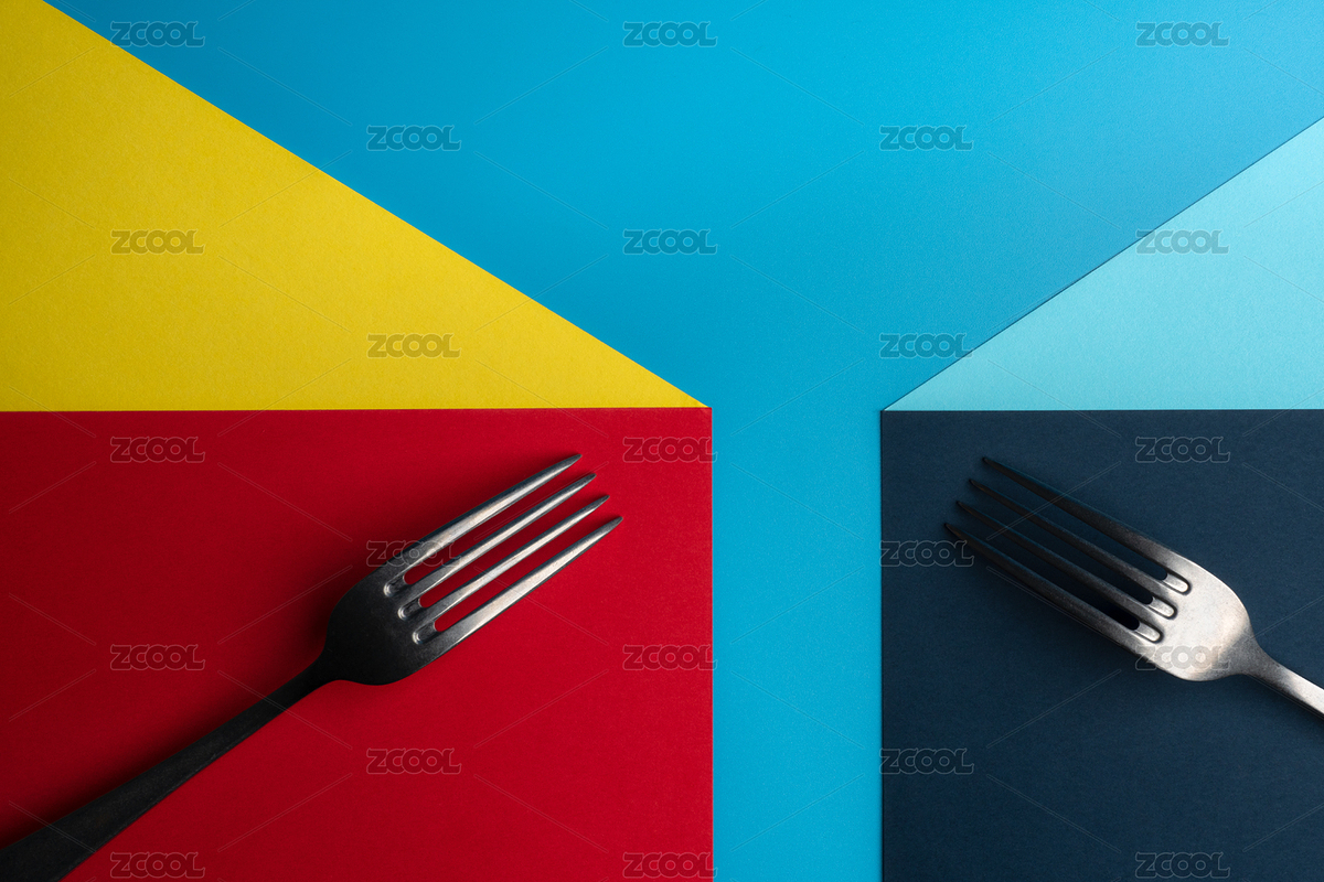 放在紅黃藍偽3D背景中的叉子靜物照（主預(yù)覽-1079120） - 未分類 - 站酷設(shè)計師白乃原創(chuàng)素材 - 站酷ZCOOL