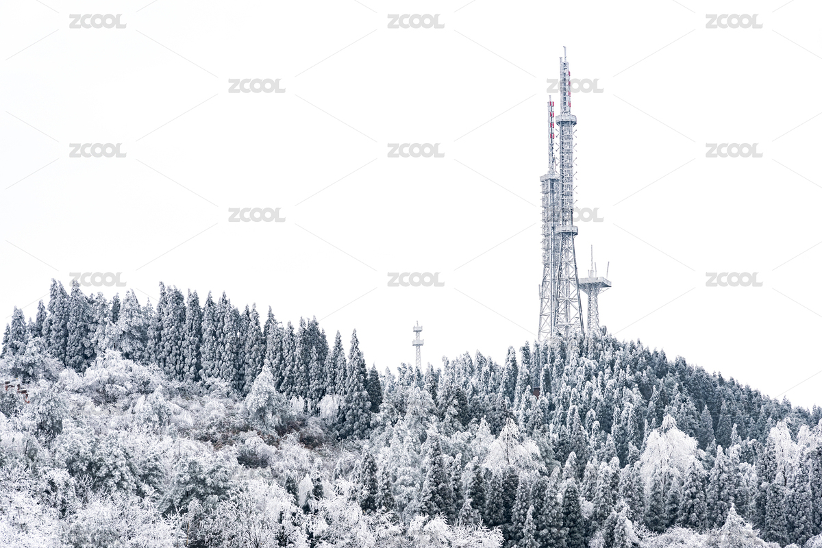 冰雪覆蓋的森林與冰凍的信號(hào)發(fā)射塔（主預(yù)覽-3385822） - 未分類 - 站酷設(shè)計(jì)師Yunpeng1217原創(chuàng)素材 - 站酷ZCOOL