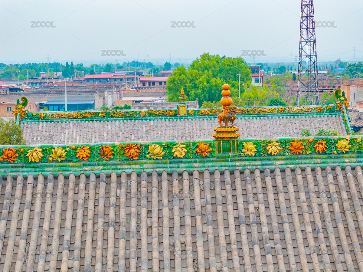 山西晋中平遥县双林寺航拍（主预览-8483840） - 未分类 - 站酷设计师枫叶s2018原创素材 - 站酷ZCOOL