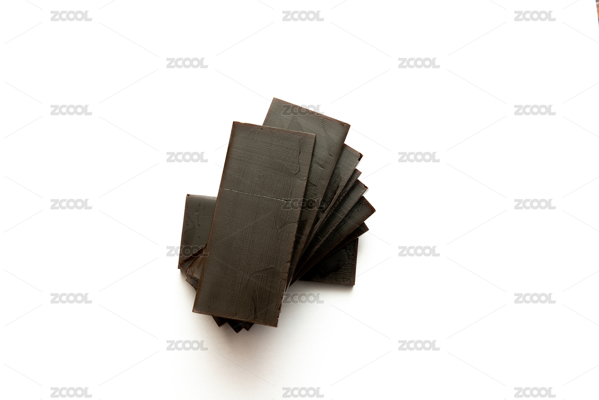 放在白色背景上的一些阿胶块（主预览-8250954） - 未分类 - 站酷设计师小吧唧小吧哒原创素材 - 站酷ZCOOL