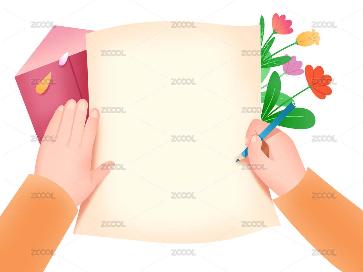 感恩節(jié)手寫感謝信朱星霓花朵草植物寫信（主預(yù)覽-8413466） - 未分類 - 站酷設(shè)計(jì)師h5efD8cyQR原創(chuàng)素材 - 站酷ZCOOL