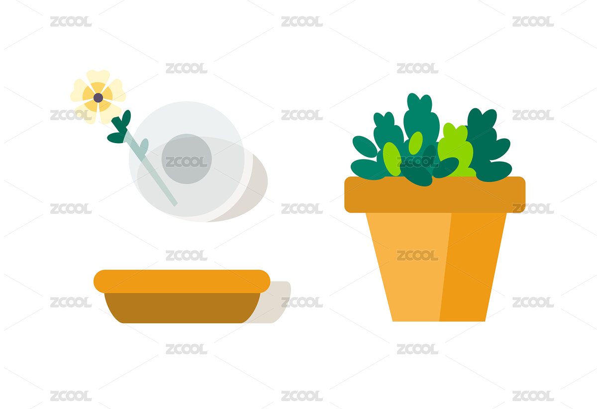 日常生活器皿花盆（主预览-4541016） - 未分类 - 站酷设计师Kitahe_zc原创素材 - 站酷ZCOOL