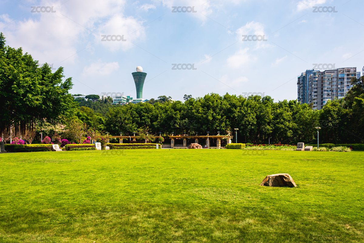 绿意盎然的城市公园：厦门狐尾山气象名人园（主预览-9386298） - 未分类 - 站酷设计师孟杰azi原创素材 - 站酷ZCOOL