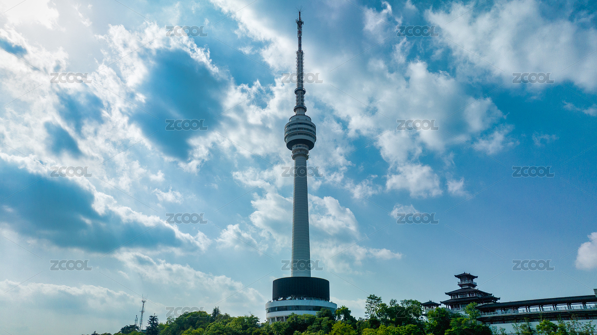 武漢地標建筑龜山電視塔（主預覽-5069431） - 未分類 - 站酷設計師攝影師慢速航班原創(chuàng)素材 - 站酷ZCOOL