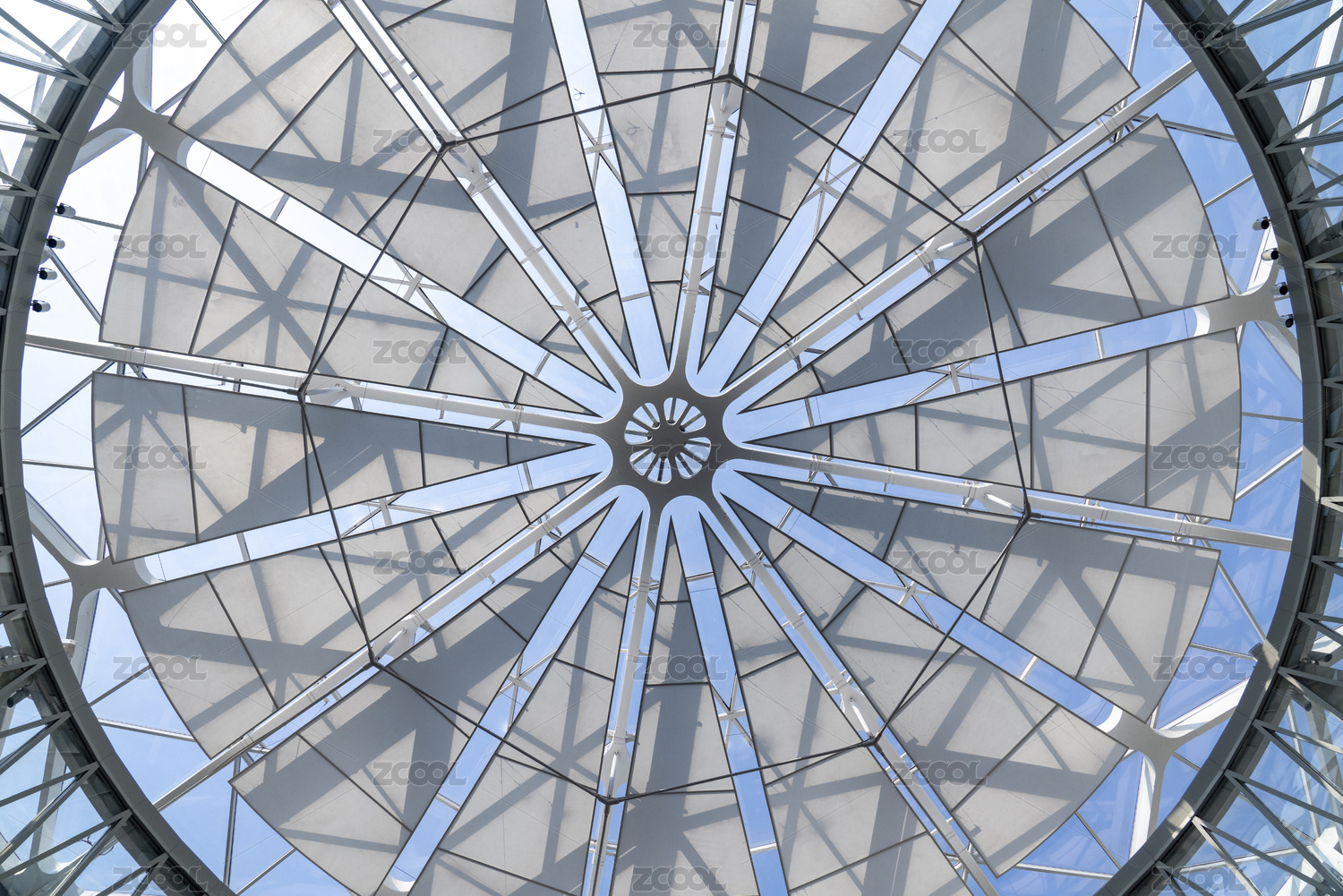现代建筑房顶建筑结构