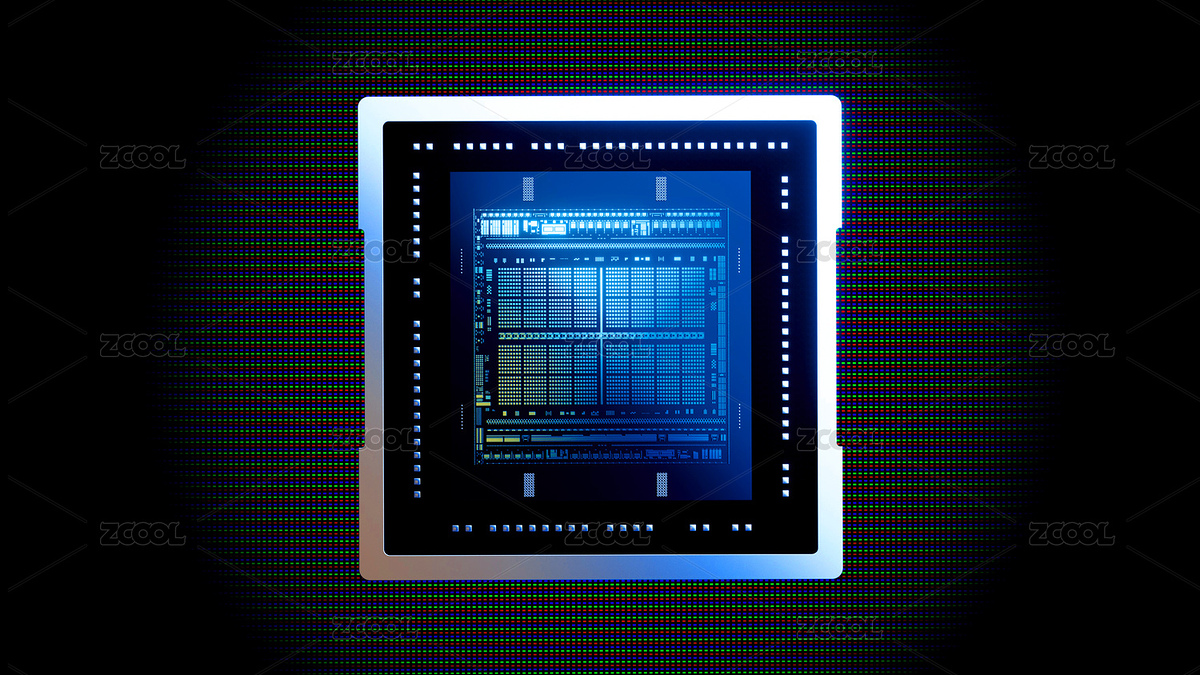 三維渲染的高性能人工智能芯片（主預(yù)覽-12406409） - 未分類 - 站酷設(shè)計師大林王原創(chuàng)素材 - 站酷ZCOOL