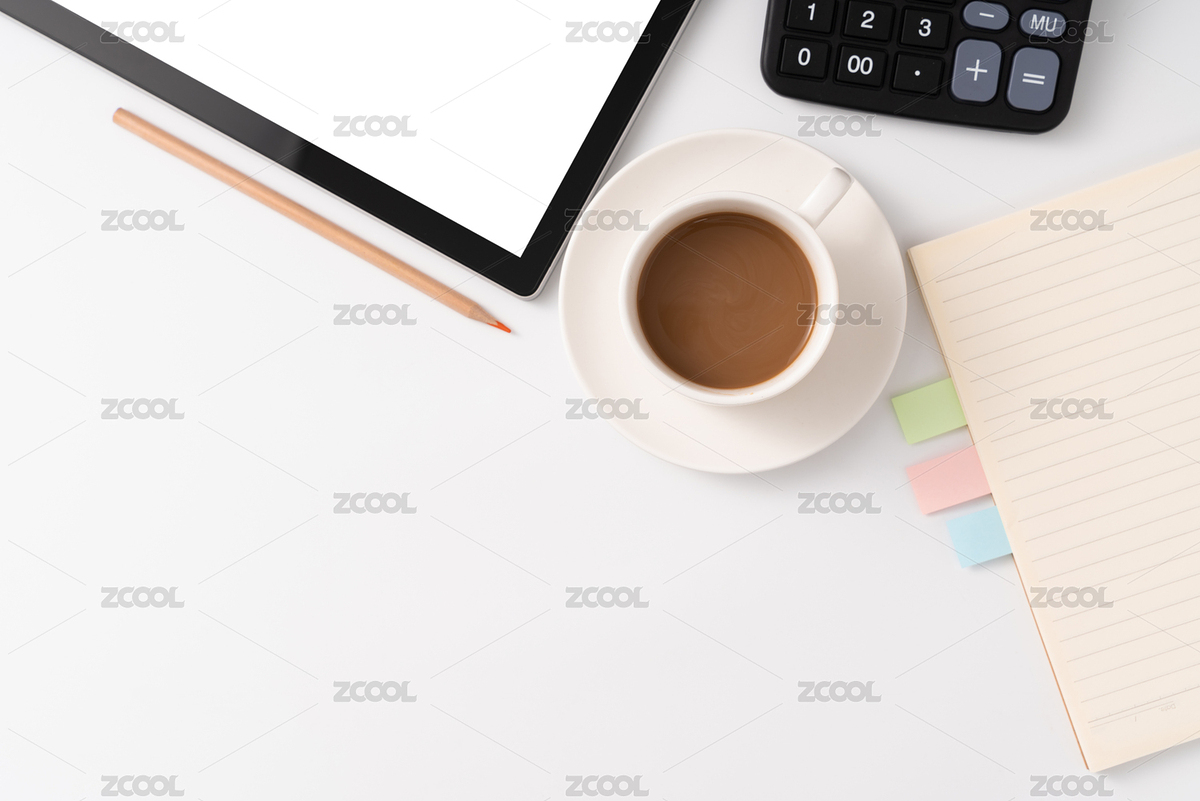 桌面上的平板電腦和咖啡，休閑辦公場(chǎng)景（主預(yù)覽-8515830） - 未分類 - 站酷設(shè)計(jì)師正經(jīng)民工原創(chuàng)素材 - 站酷ZCOOL
